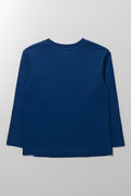Long Sleeve T-shirt Blue (3)