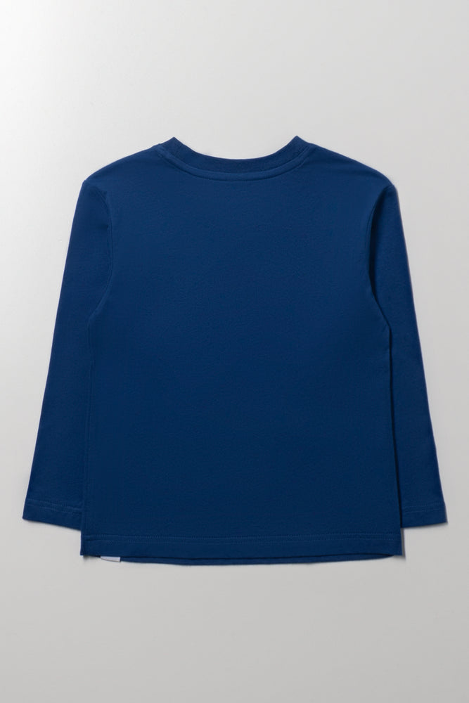 Long Sleeve T-shirt Blue (3)