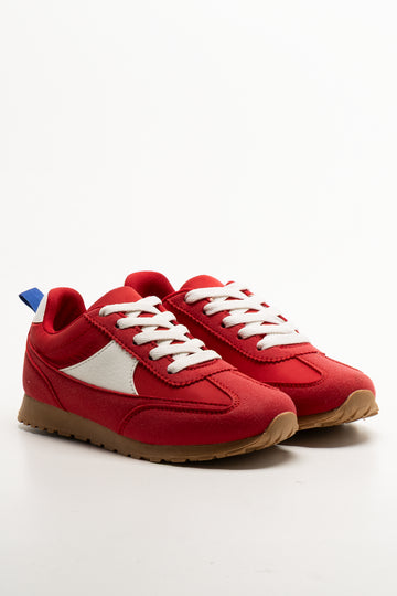 Retro Trainers Red