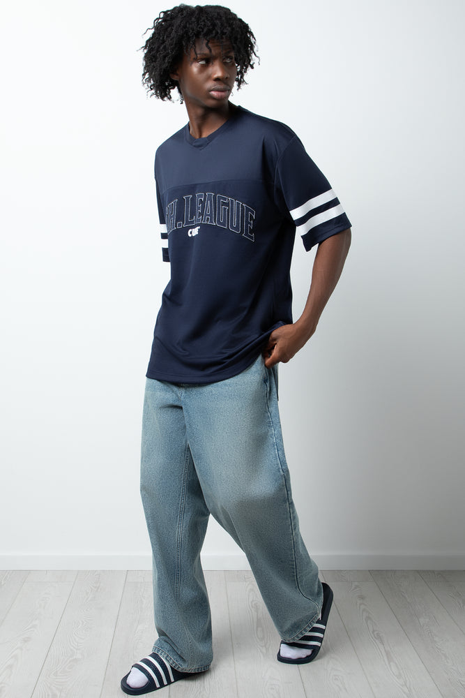 Baseball T-Shirt Navy (1)