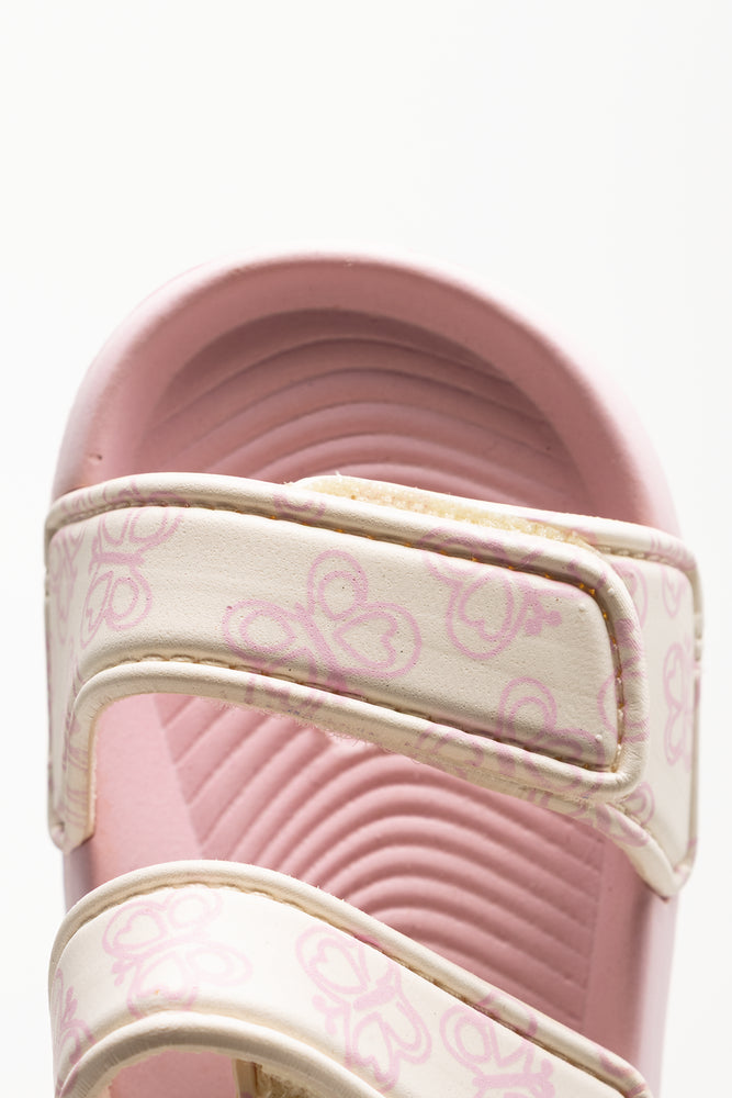 Double Strap Sandals Pink (4)