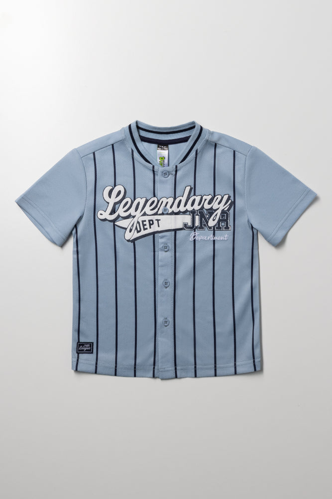 Baseball Button Through Shirt