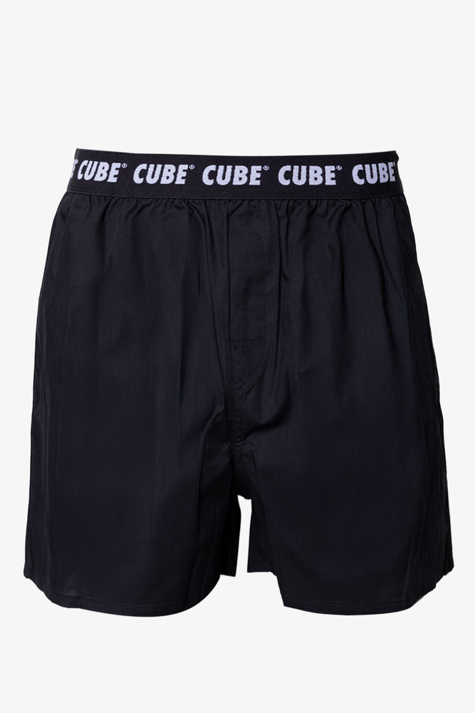 3 Pack Pack Woven Boxers Blue And Black (2)