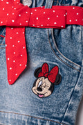 Minnie Mouse Denim Shorts Blue (2)