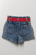 Minnie Mouse Denim Shorts Blue (3)