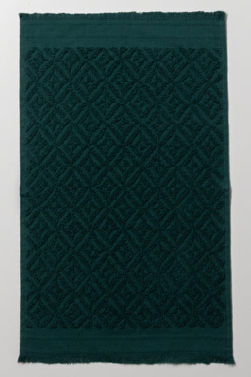 Textured Guest Towel Botanical Garden