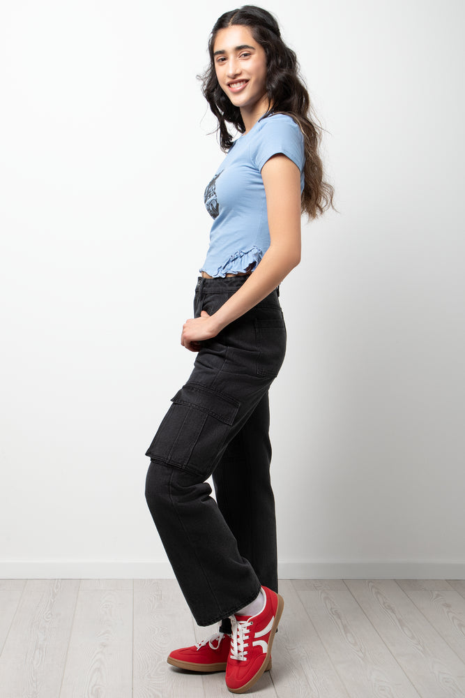 Short Sleeve T-Shirt Light Blue (1)