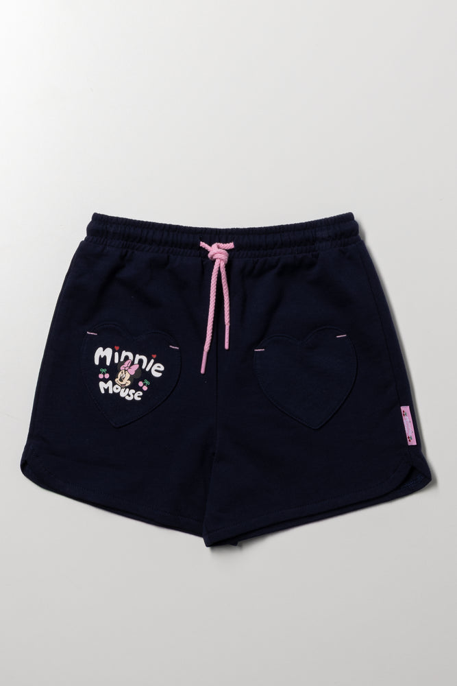 Minnie Mouse Shorts Navy