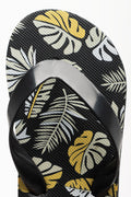 Leaf Flip Flops Black (4)