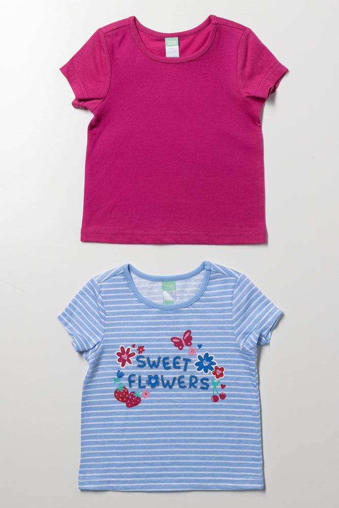 2 Pack Printed T-Shirts