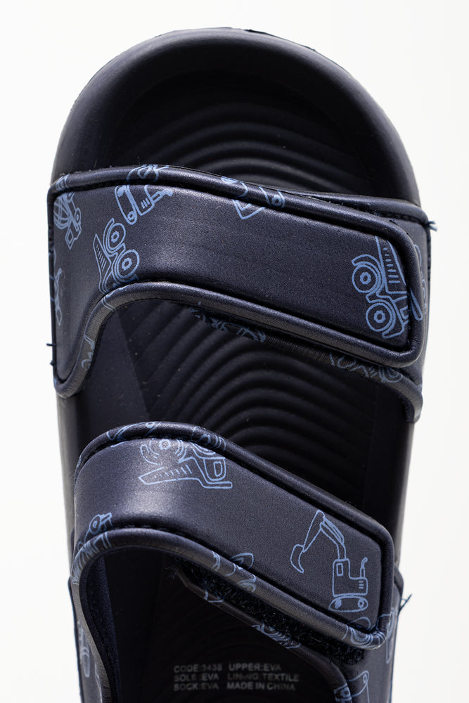 Double Strap Sandals Navy (4)