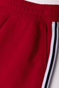 Wide Leg Trackpants Red (1)
