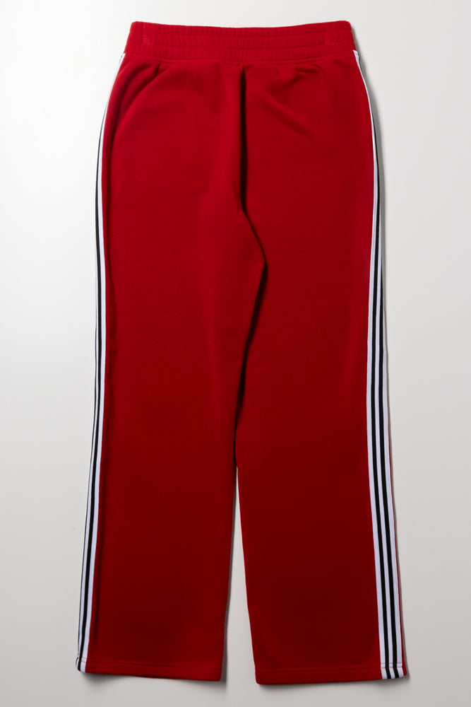 Wide Leg Trackpants Red (2)
