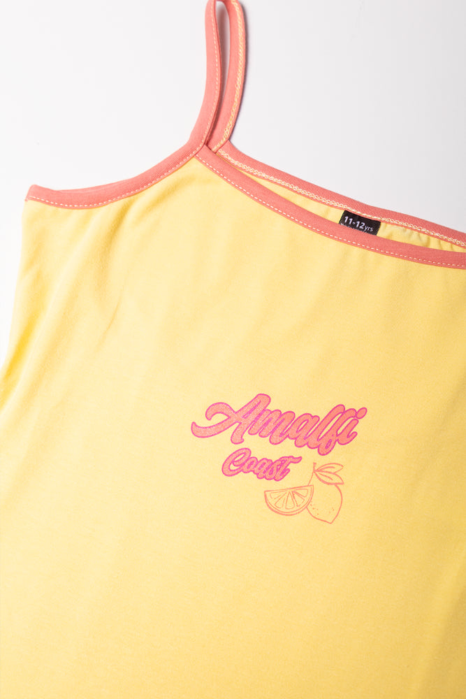 Bodycon Dress Yellow