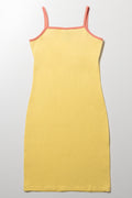 Bodycon Dress Yellow (2)