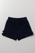 Knit Shorts Navy (2)