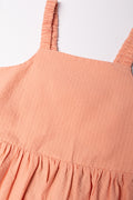 Strappy Dress Peach (1)