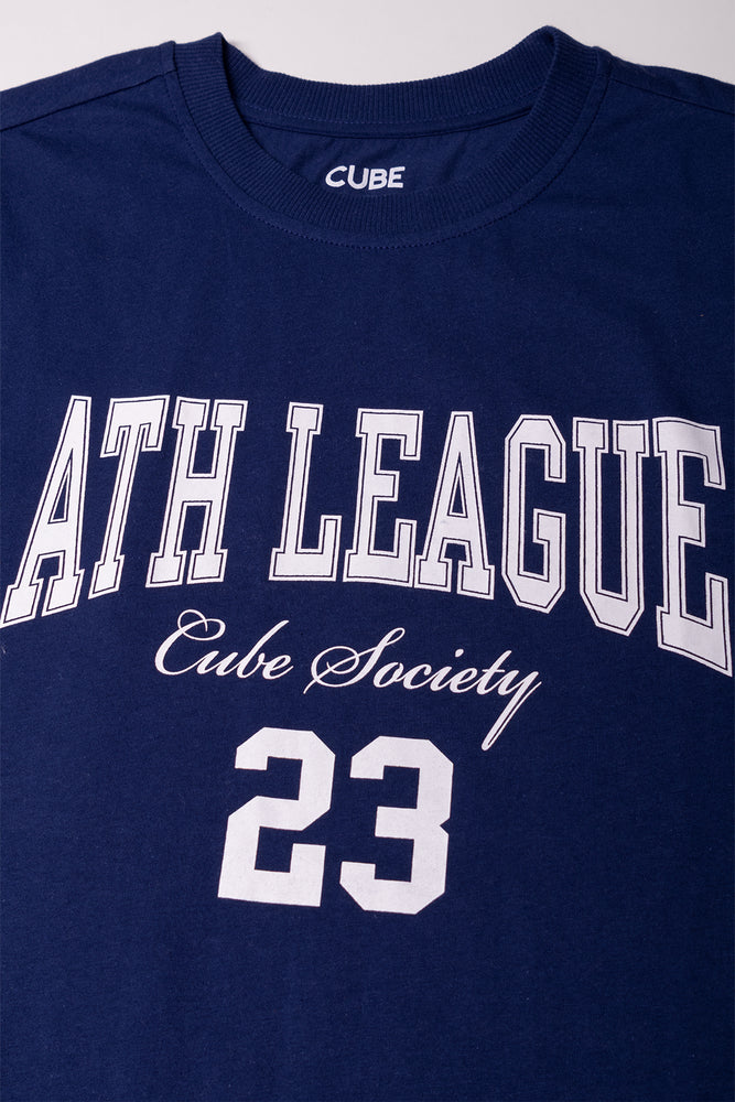 Printed T-Shirt Blue (1)