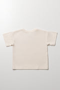 Drop Shoulder Boxy T-Shirt Natural (2)