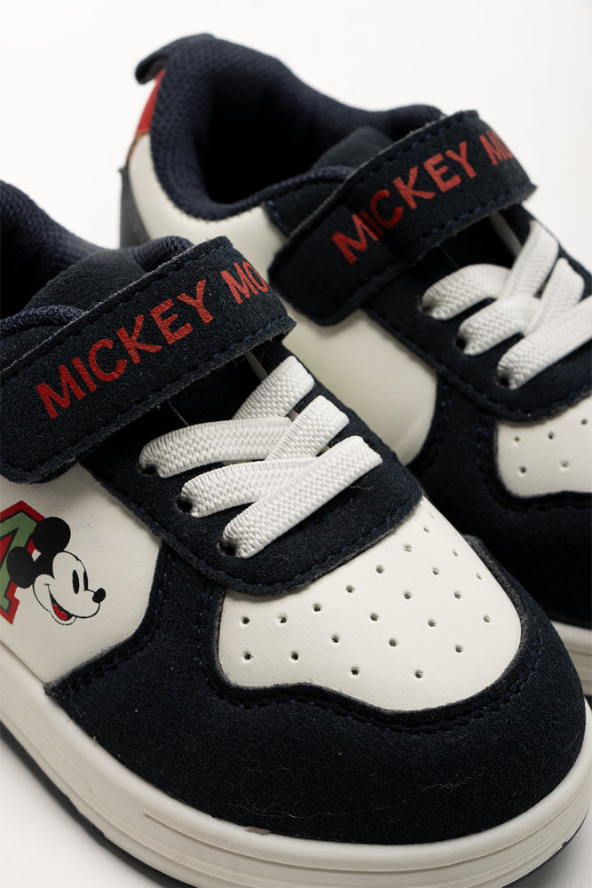 Mickey Mouse Sneakers Black And White (2)