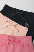 3 Pack Trackpants Black, Pink And Natural (1)