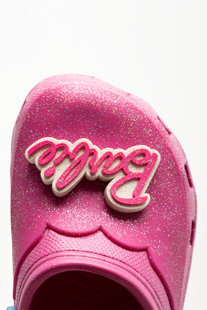 Barbie Glitter Clogs Pink (4)