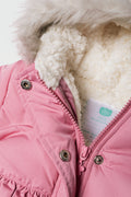 Hooded Parka Jacket Pink (1)