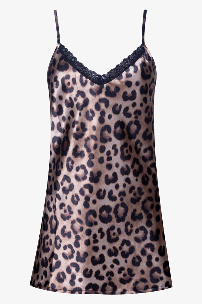 Leopard Print Sleepwear Set