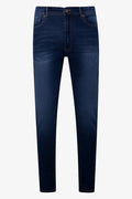 Skinny Denim Jeans Dark Blue