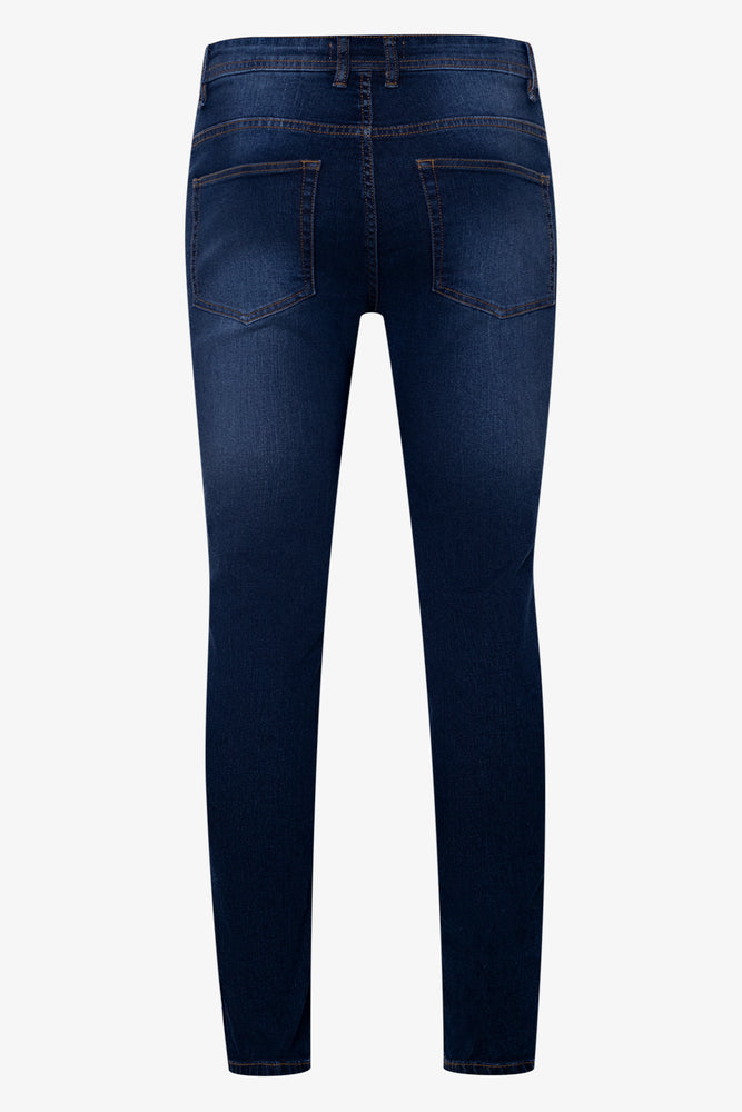 Skinny Denim Jeans Dark Blue (1)