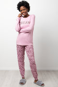 Dream Long Sleeve Pyjamas Pink