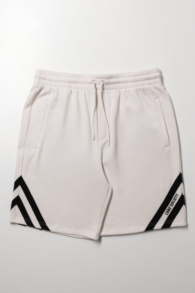Fleece Shorts White