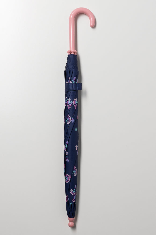 Rainbow Umbrella Blue