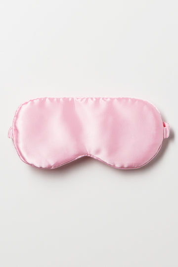Satin Sleep Mask Pink