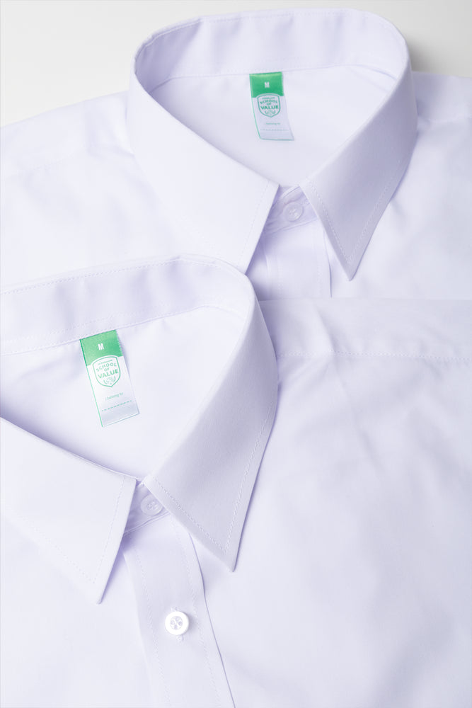 2 Pack Short Sleeve Shirts White (1)