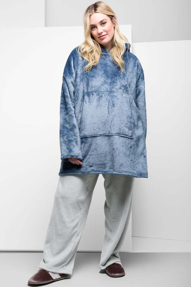 Fleece Snoodie Blue