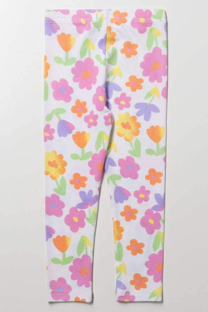 Floral Leggings Multi (2)