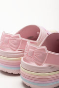 Bow Clogs Pink (3)