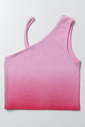 Ombre Strappy Vest Pink (2)