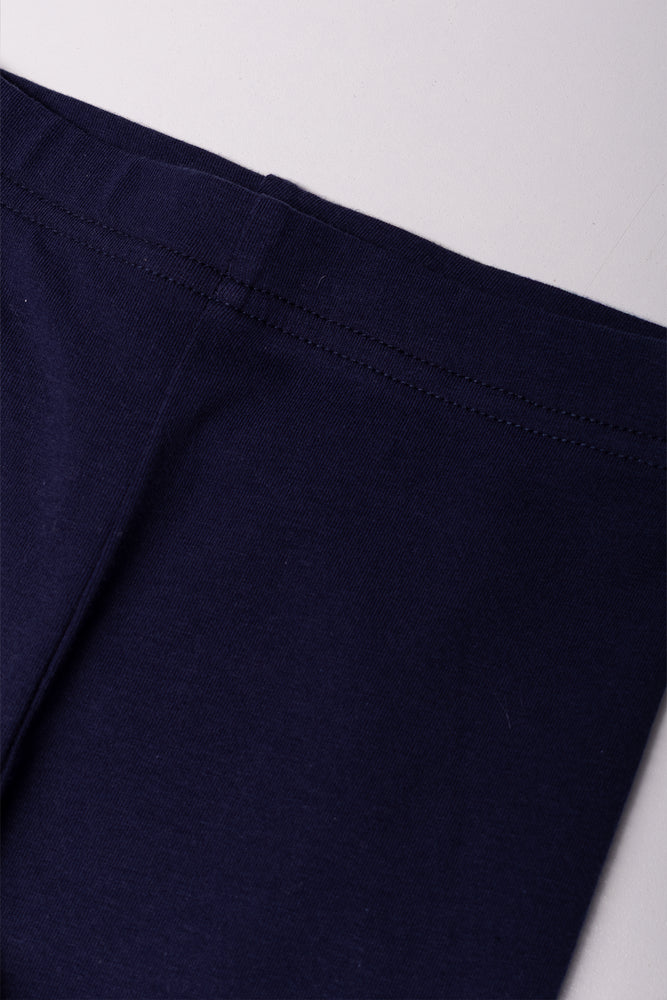 Cropped Leggings Navy