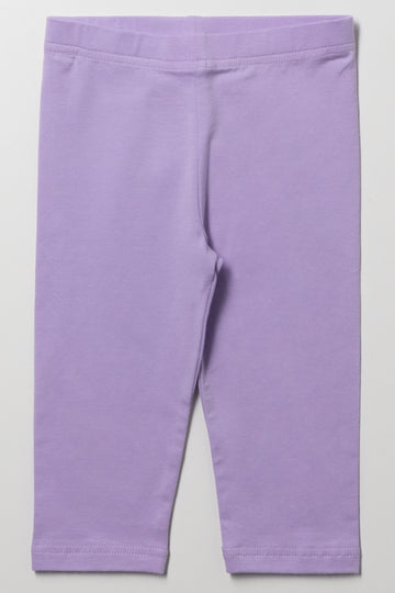Cropped Leggings Lilac