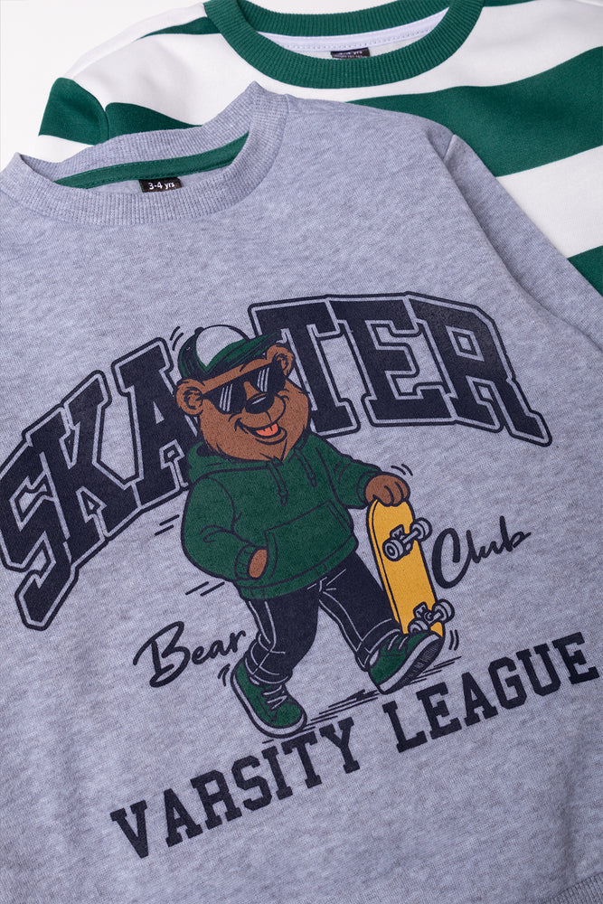 2 Pack Tracktops Grey And Green (1)