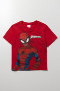 Spider-Man Short Sleeve T-Shirt Red