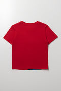 Spider-Man Short Sleeve T-Shirt Red (2)
