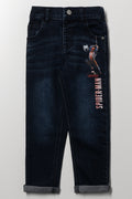 Spiderman Skinny Denim Jeans Indigo
