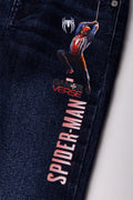 Spiderman Skinny Denim Jeans Indigo (1)