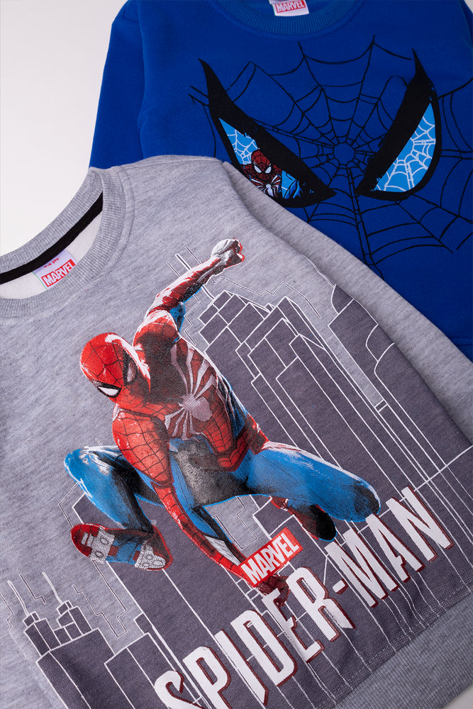 Spider-Man 2 Pack Tracktops Blue And Grey (1)