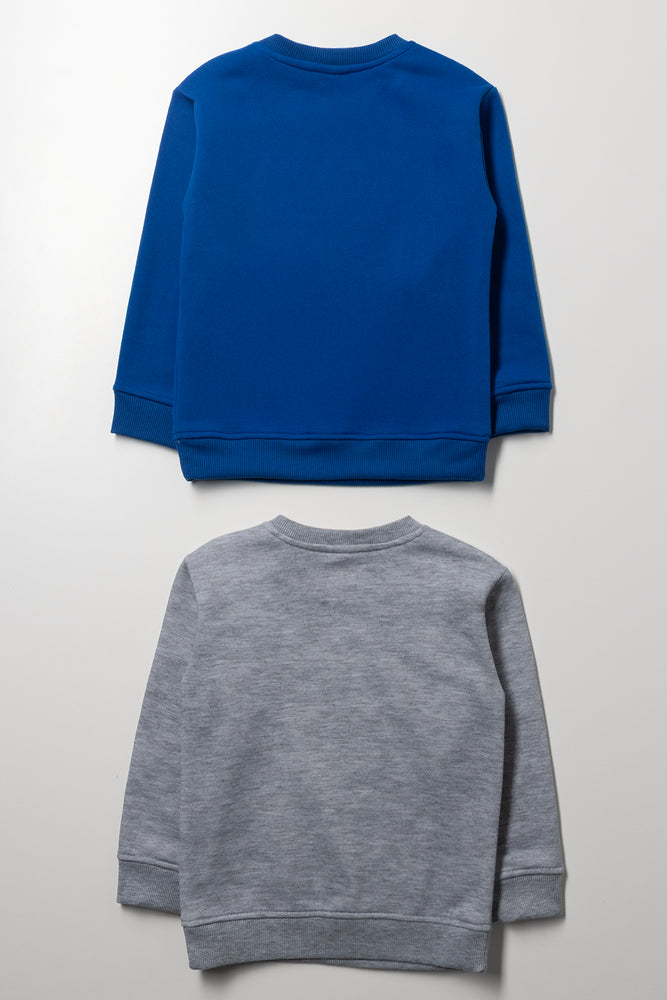 Spider-Man 2 Pack Tracktops Blue And Grey (2)