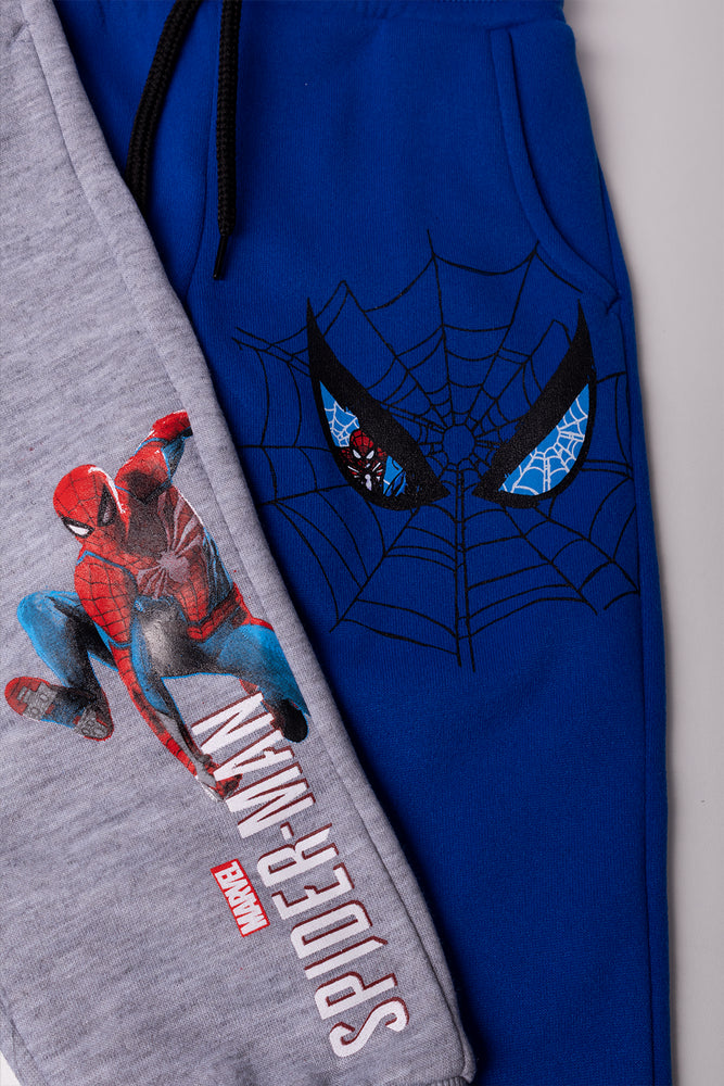 Spider-Man2 Pack Trackpants Blue And Grey (1)