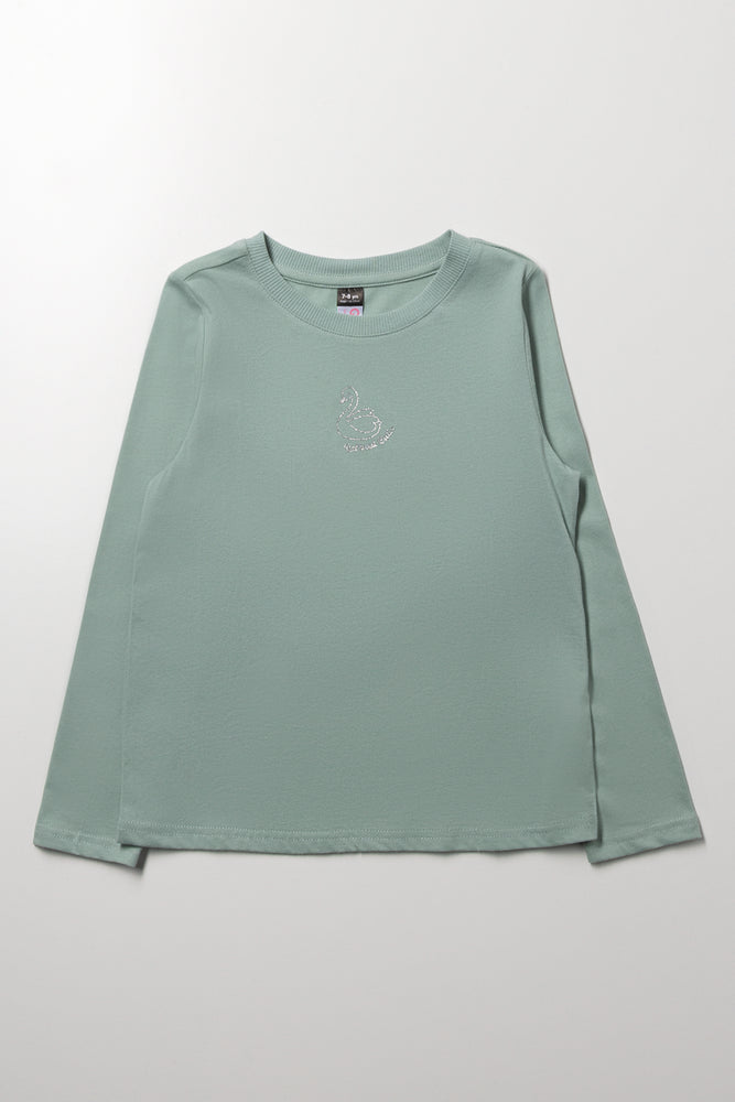 Long Sleeve T-Shirt Green